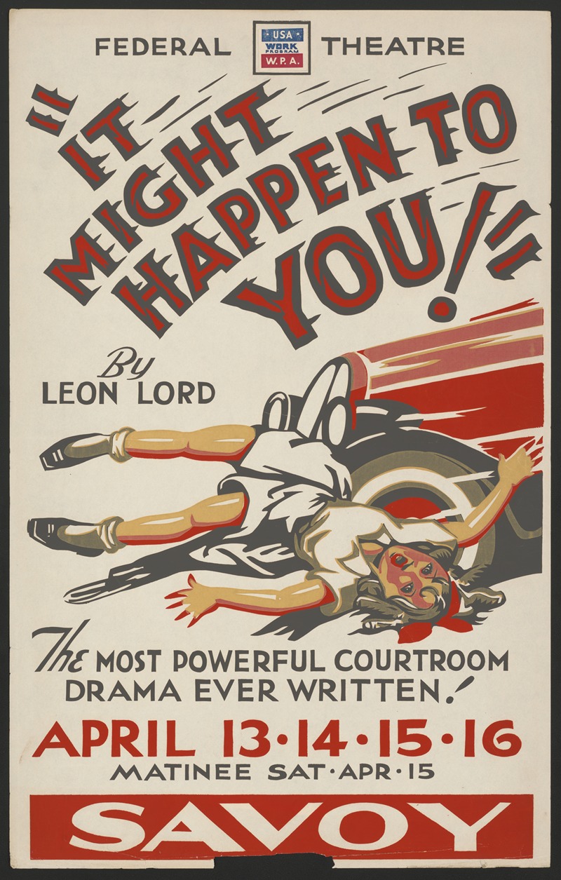 It Might Happen to You! by Аноним, 1934-1943 — digital art print download