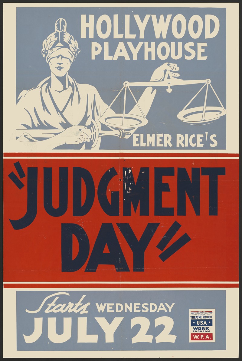 Judgment Day by Anonymous, 1934-1943 — digital art print download