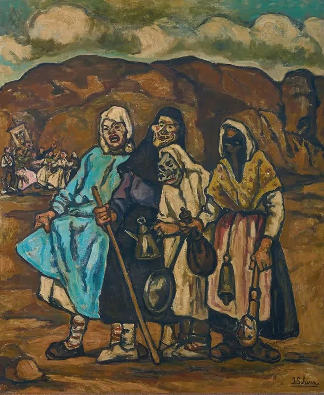 Достроенные сковороды by Хосе Гутьеррес Солана — digital art print download