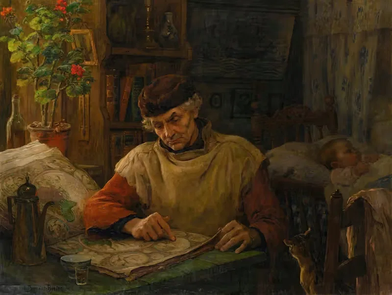 Сын далеко by Виржини Демон-Бретон — digital art print download