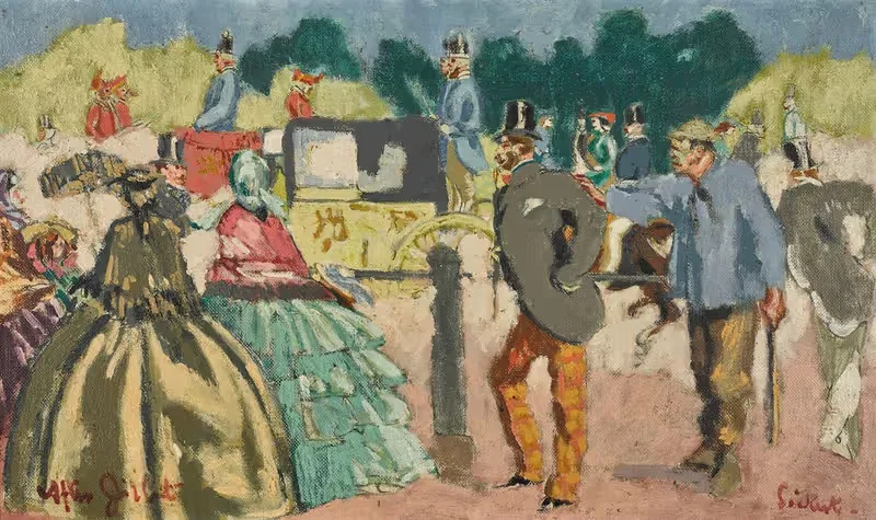 The two lags by Walter Richard Sickert — digital art print download