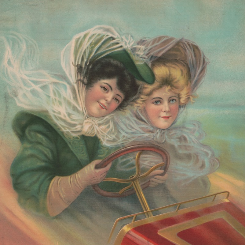 Автомобильность by Аноним, 1906 — digital art print download