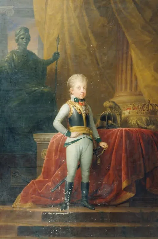 Эрцгерцог Фердинанд в детстве by Генрих Фридрих Фюгер, 1804 — digital art print download