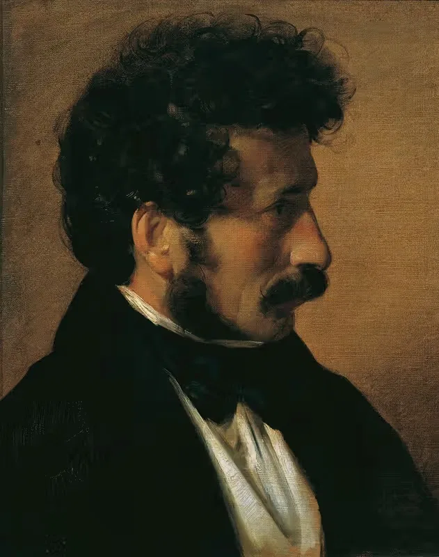 Художник Теодор Алькониер by Фридрих фон Амерлинг, 1836 — digital art print download