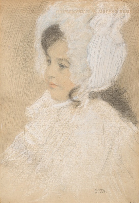 Kinderbildnis (Marie Moll) by Густав Климт, 1902–1904 — digital art print download