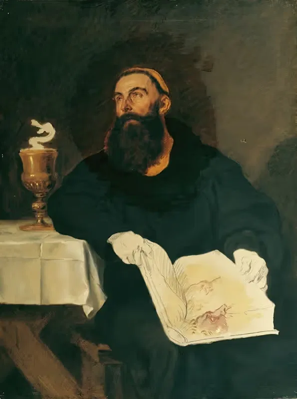 Der heilige Benedikt von Nursia — Hans Canon