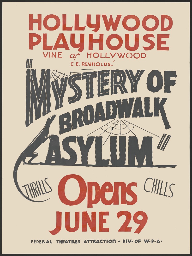 Mystery of Broadwalk Asylum — Аноним