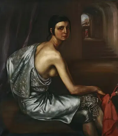 The Torero girl by Julio Romero De Torres — digital art print download