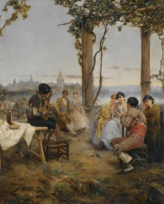 An afternoon's amusements, Seville — Manuel Ramírez Ibáñez
