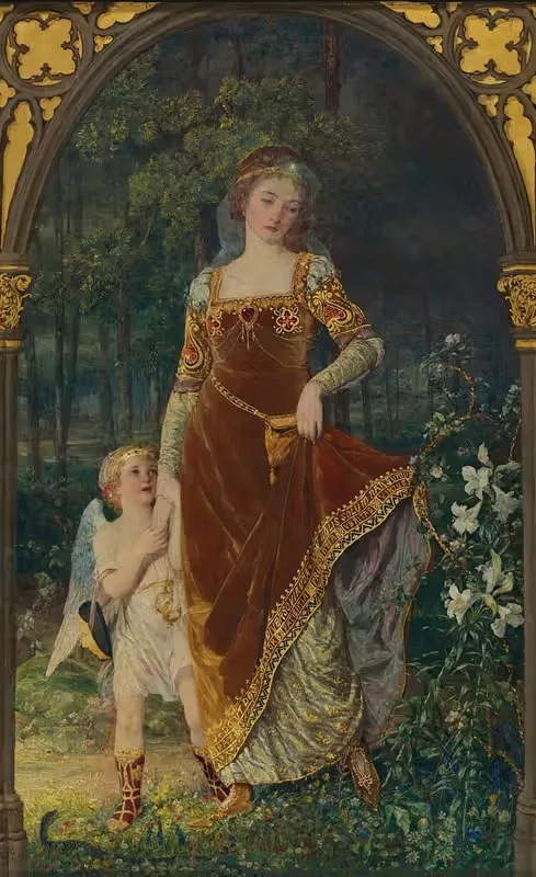 The path of true love never did run smooth — Talbot Hughes