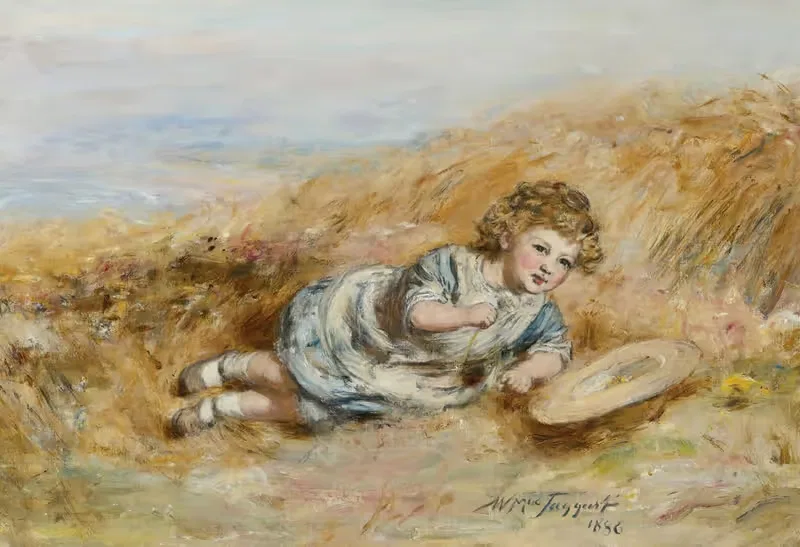 Scottish happy hours by William Mctaggart, 1886 — digital art print download