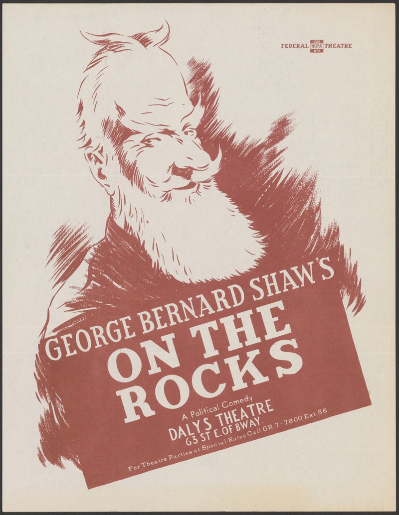 On the Rocks by Аноним, 1934-1943 — digital art print download