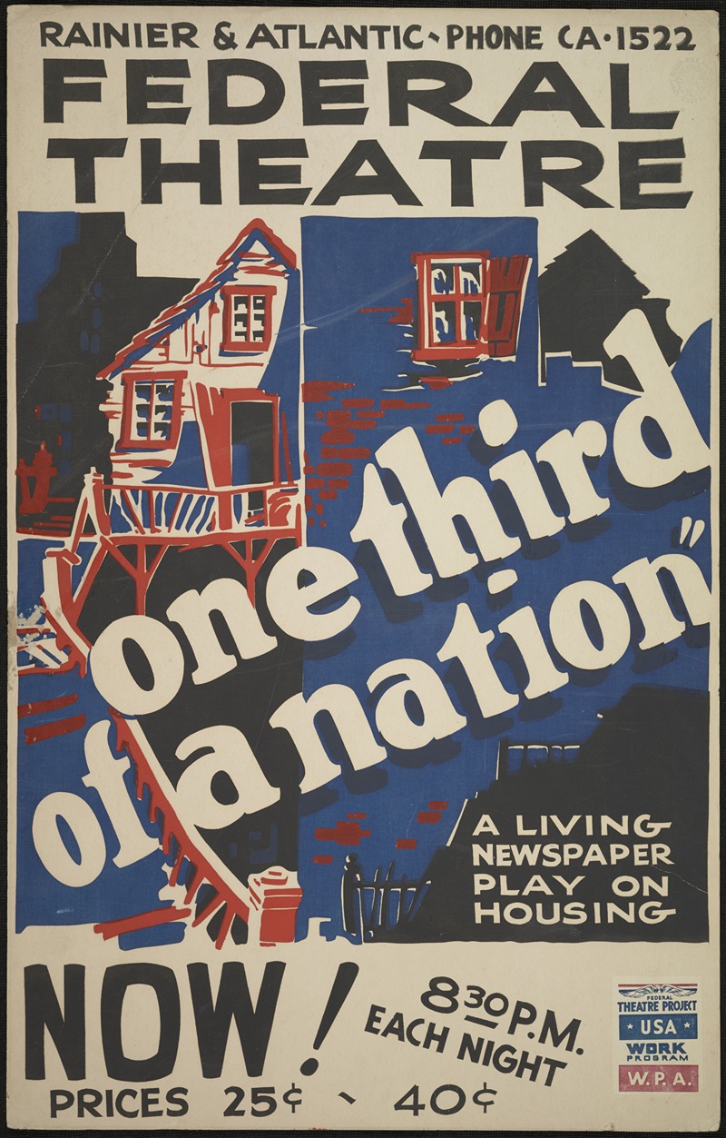 One Third of a Nation by Аноним, 1934-1943 — digital art print download