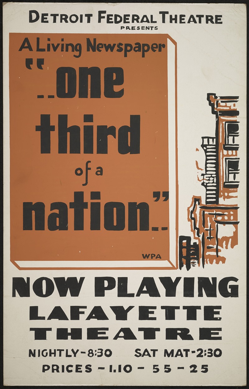 One Third of a Nation by Аноним, 1934-1943 — digital art print download