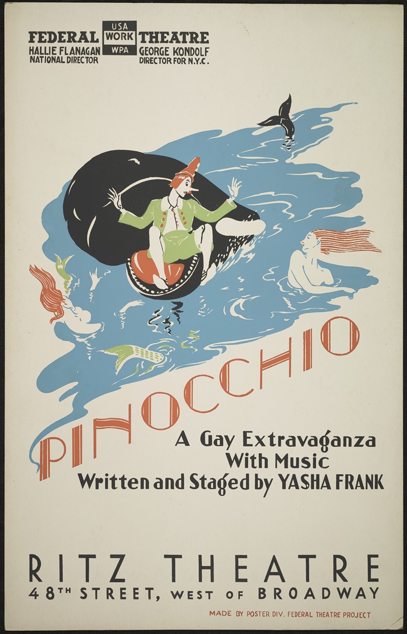 Pinnochio by Аноним, 1934-1943 — digital art print download