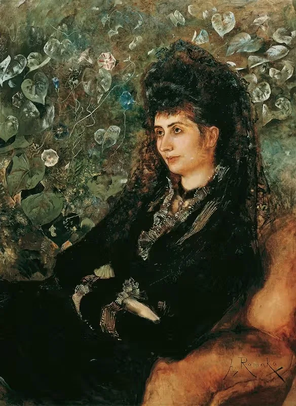 Матильда Штерн, урождённая Порджес by Антон Ромако, 1889 — digital art print download