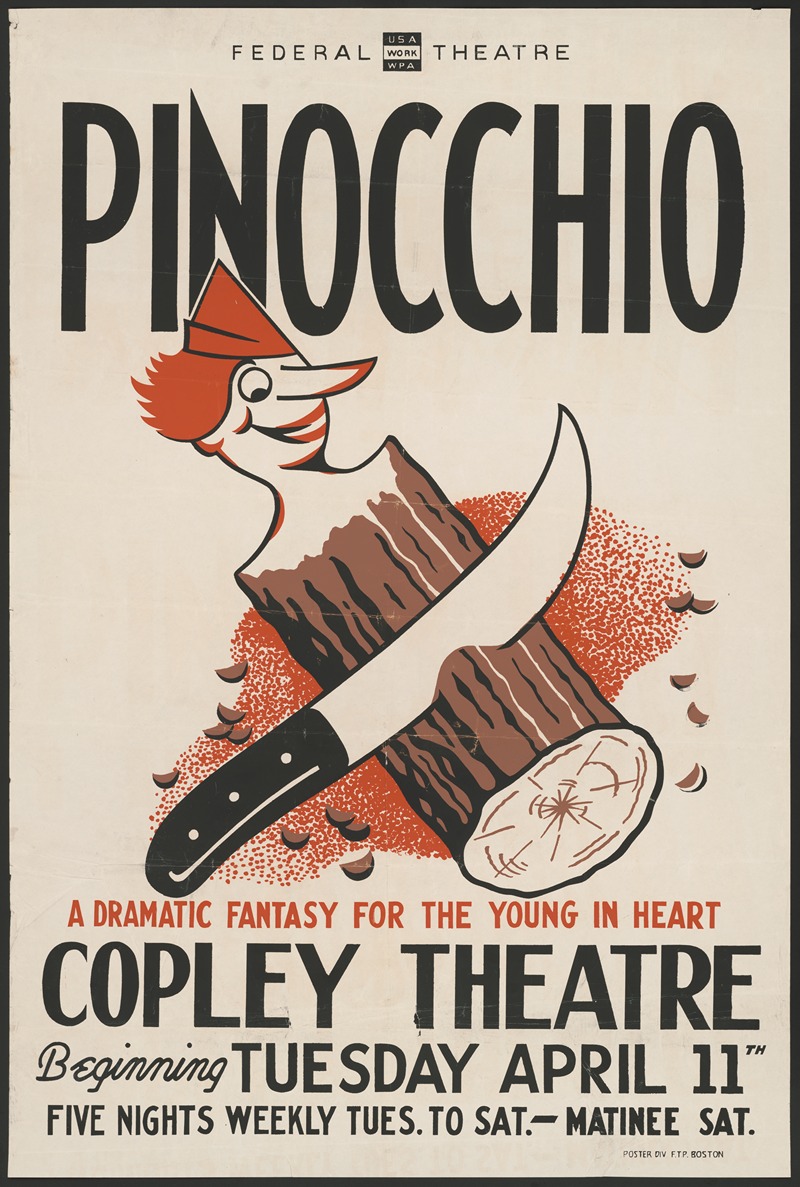 Pinnochio by Аноним, 1934-1943 — digital art print download