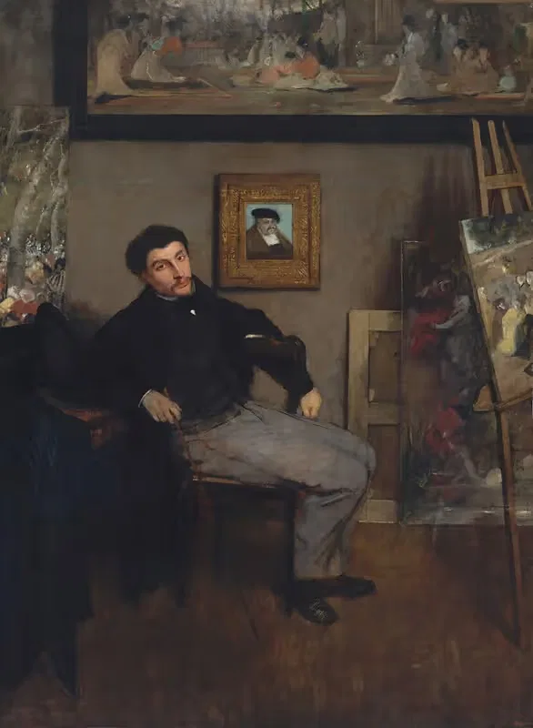 James-Jacques-Joseph Tissot (1836–1902) — Edgar Degas