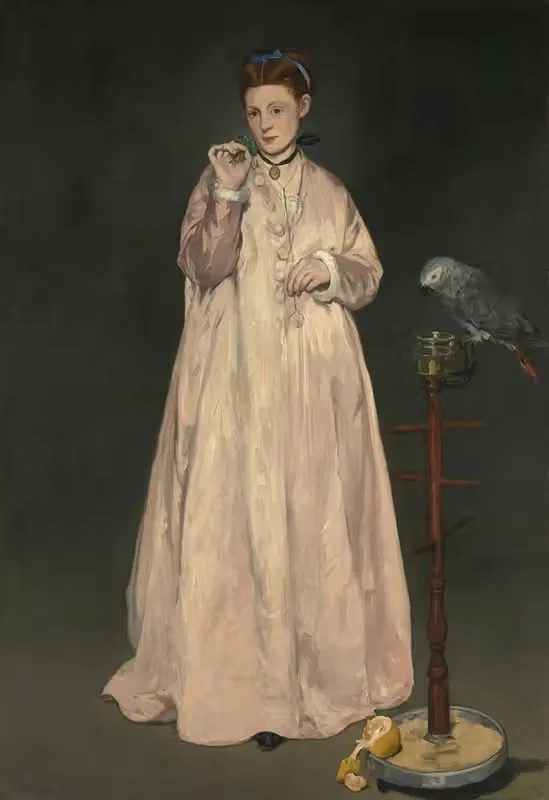 Молодая дама в 1866 году by Эдуар Мане, 1866 — digital art print download