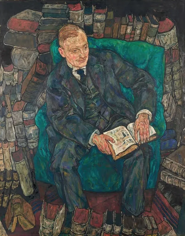 Доктор Хуго Коллер by Эгон Шиле, 1918 — digital art print download