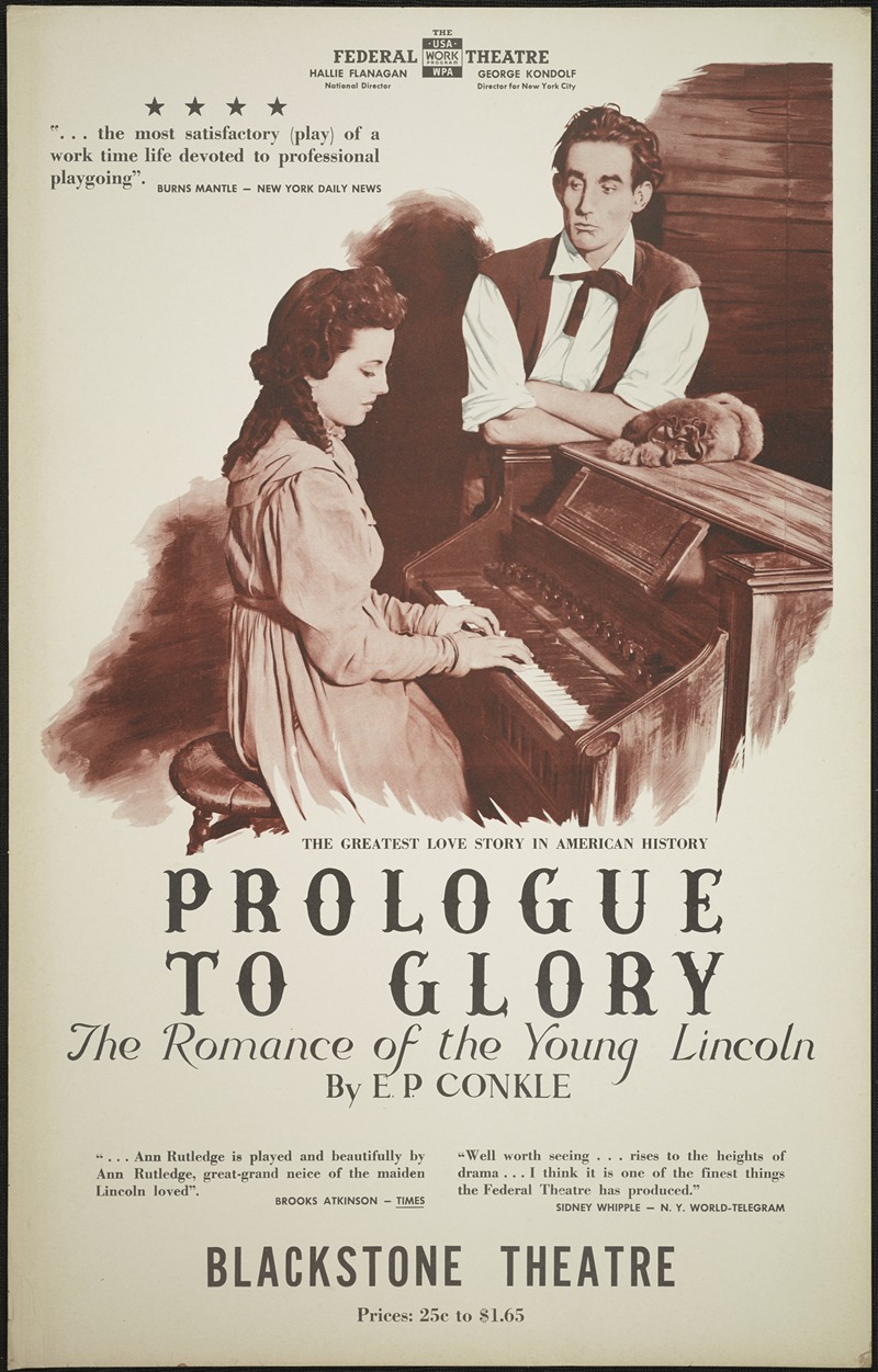 Prologue to Glory by Аноним, 1934-1943 — digital art print download