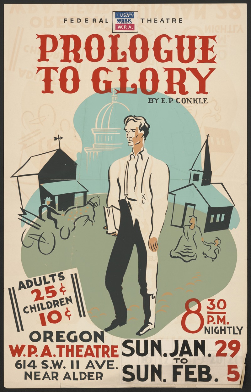Prologue to Glory by Аноним, 1934-1943 — digital art print download