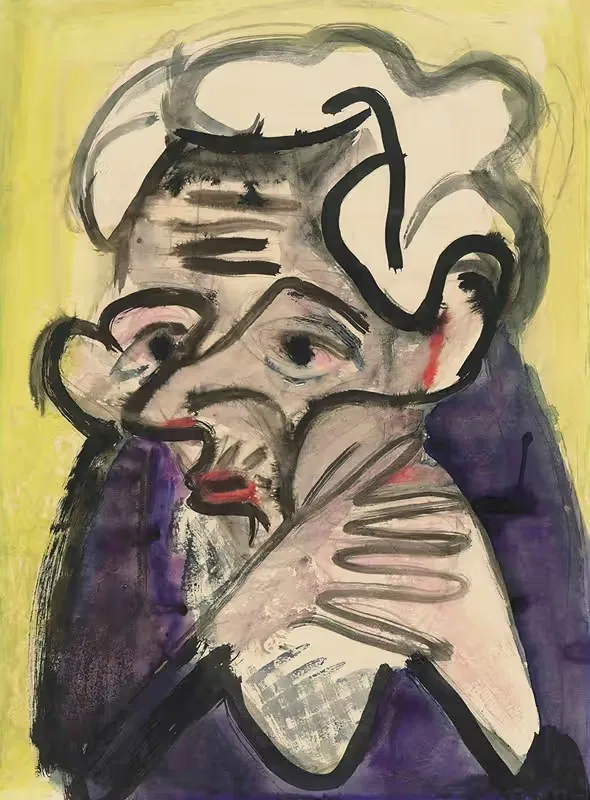 Schweizer Bäuerin (Farmer's Wife) — Ernst Ludwig Kirchner