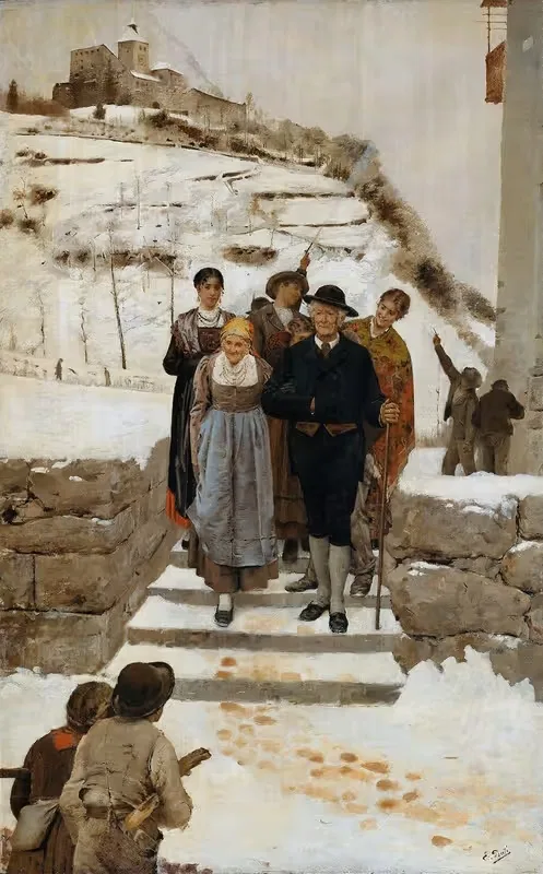 Goldene Hochzeit in Südtirol — Eugenio Prati