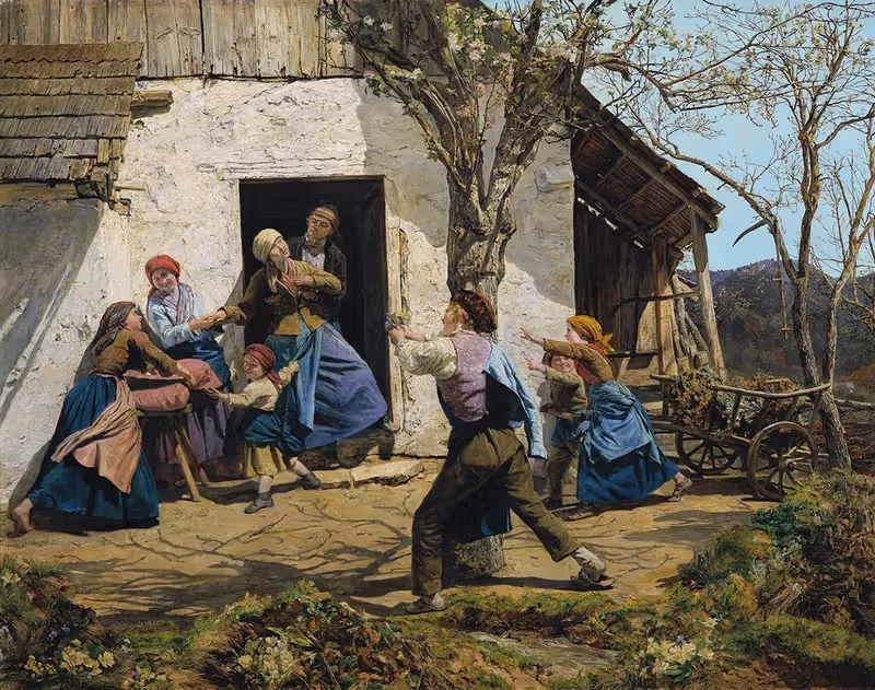 Восстановленная by Фердинанд Георг Вальдмюллер, 1864 — digital art print download