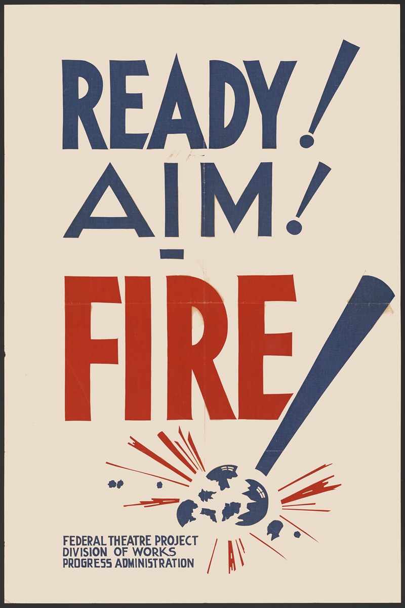 Ready! Aim! Fire! by Аноним, 1934-1943 — digital art print download