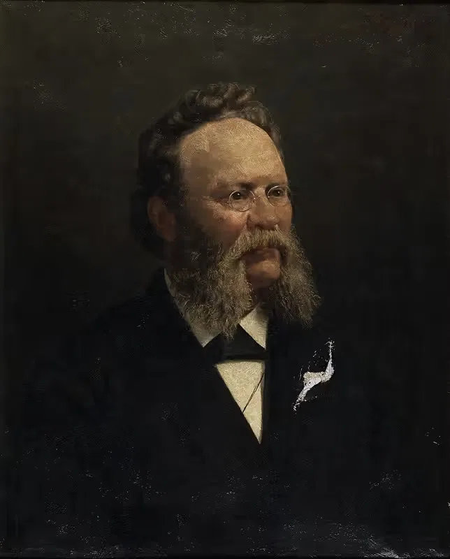 Министр Йозеф Йиржек by Франц Зенишек старший, 1890 — digital art print download