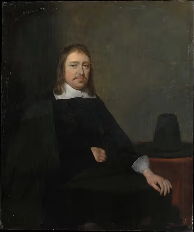 Portrait of a Seated Man — Gerard ter Borch