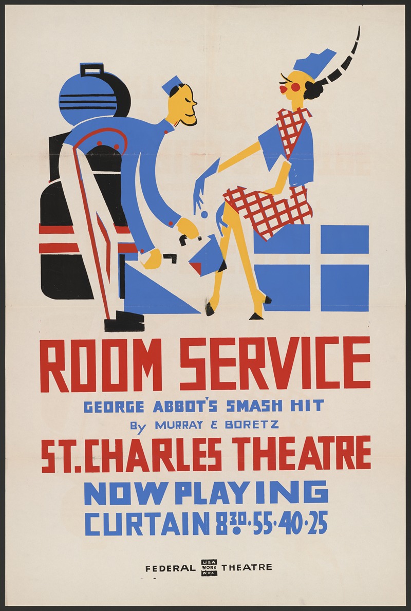 Room Service by Anonymous, 1934-1943 — digital art print download