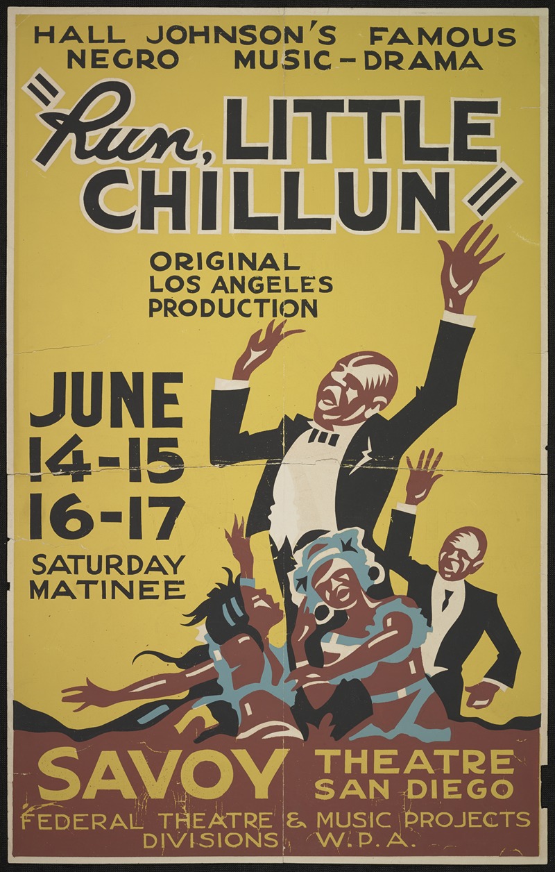 Run Little Chillun by Аноним, 1934-1943 — digital art print download