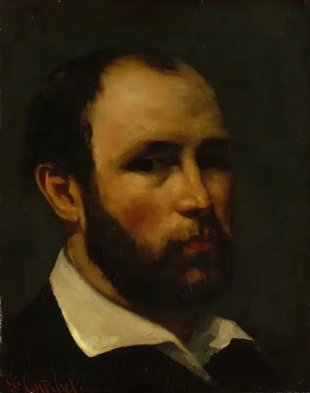 Portrait of a Man — Gustave Courbet