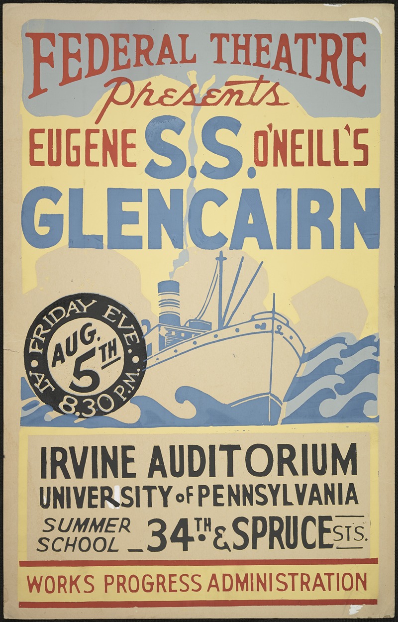 S.S. Glencairn by Аноним, 1934-1943 — digital art print download