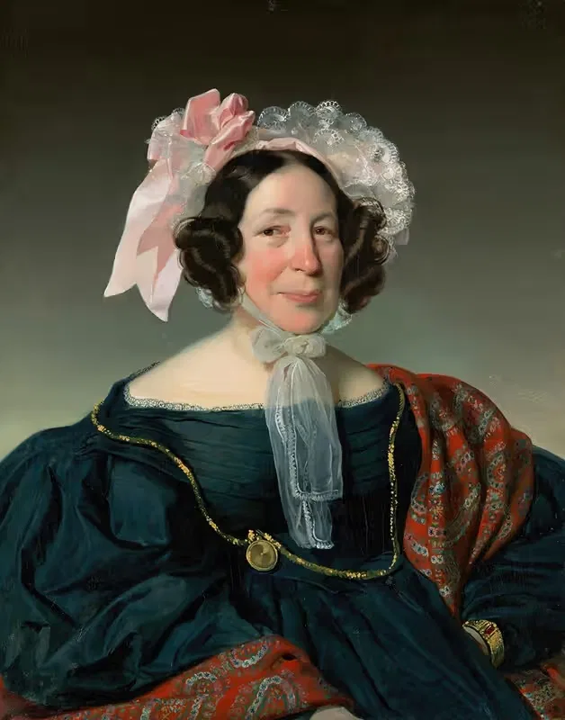 Brustbild einer Wiener Bürgersfrau — Henry Guillaume Schlesinger