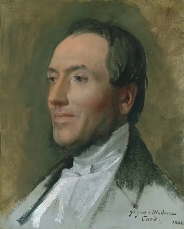Эдмон Каве (1794–1852) by Жан Огюст Доминик Энгр, 1794–1852 — digital art print download