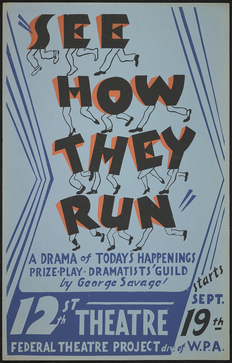 See How They Run by Аноним, 1934-1943 — digital art print download