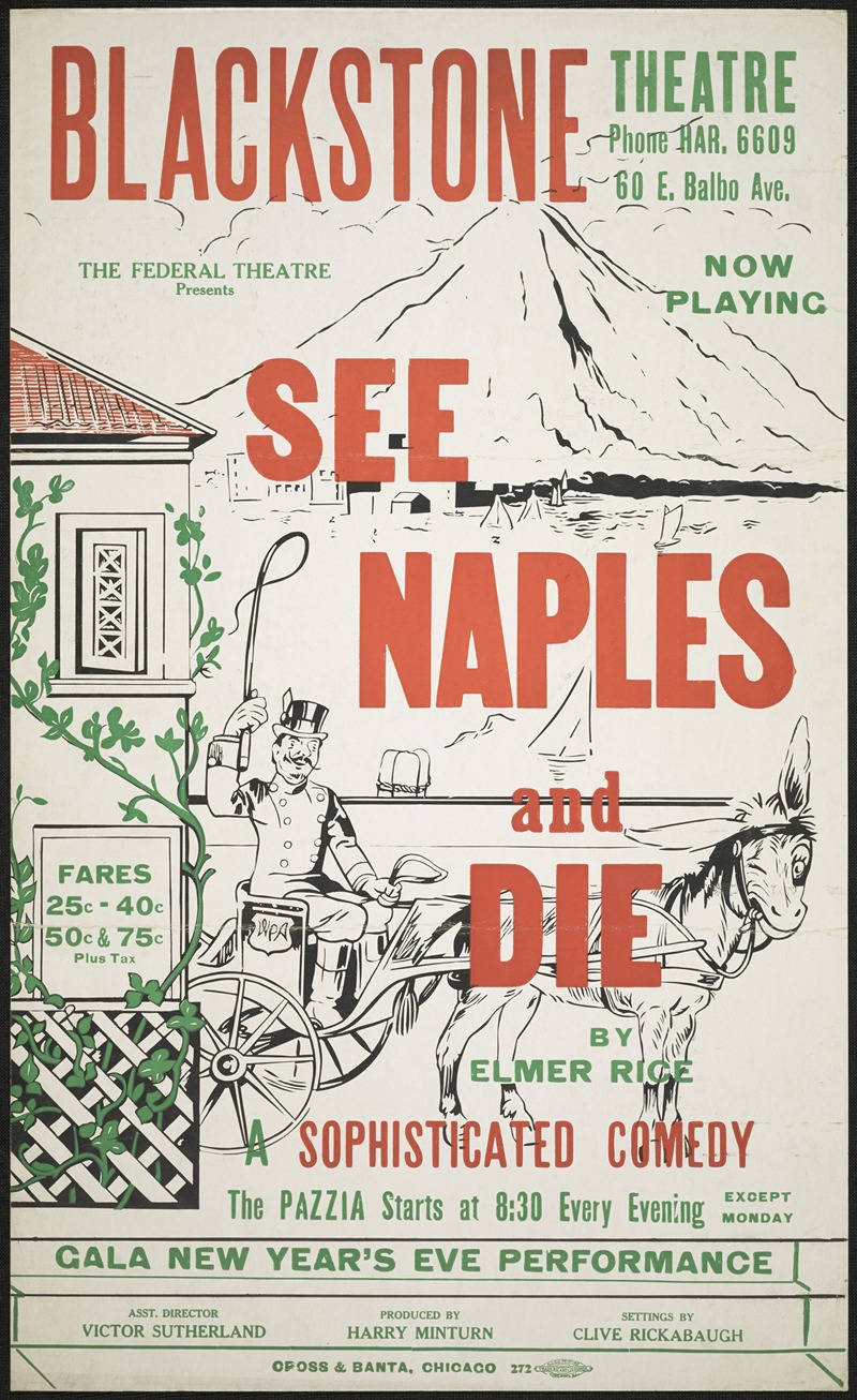 See Naples and Die by Аноним, 1934-1943 — digital art print download