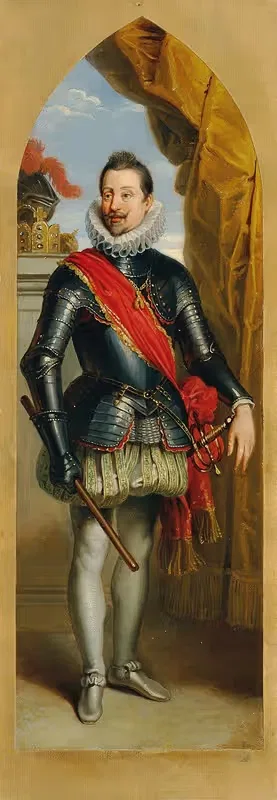 Император Фердинанд II, стоящий by Иоганн Петер Крафт, 1839 — digital art print download