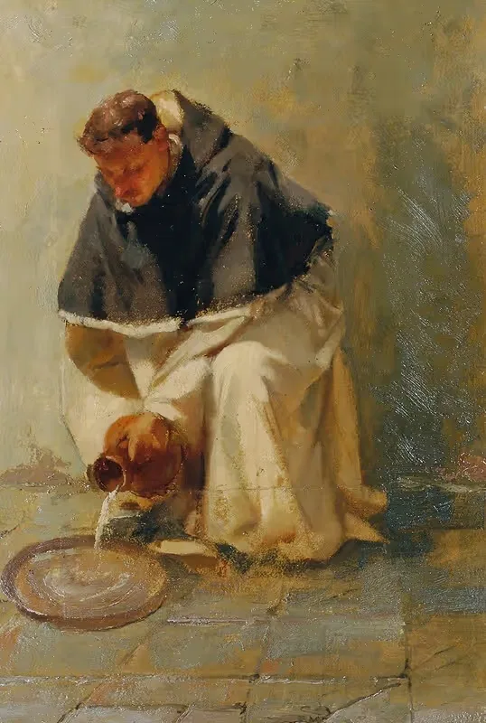 Selbstbildnis als Dominikaner — Johann Till the younger