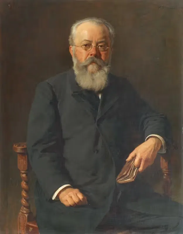Доктор Вильгельм Риттер фон Хартель by Казимир Похвальский, 1906 — digital art print download