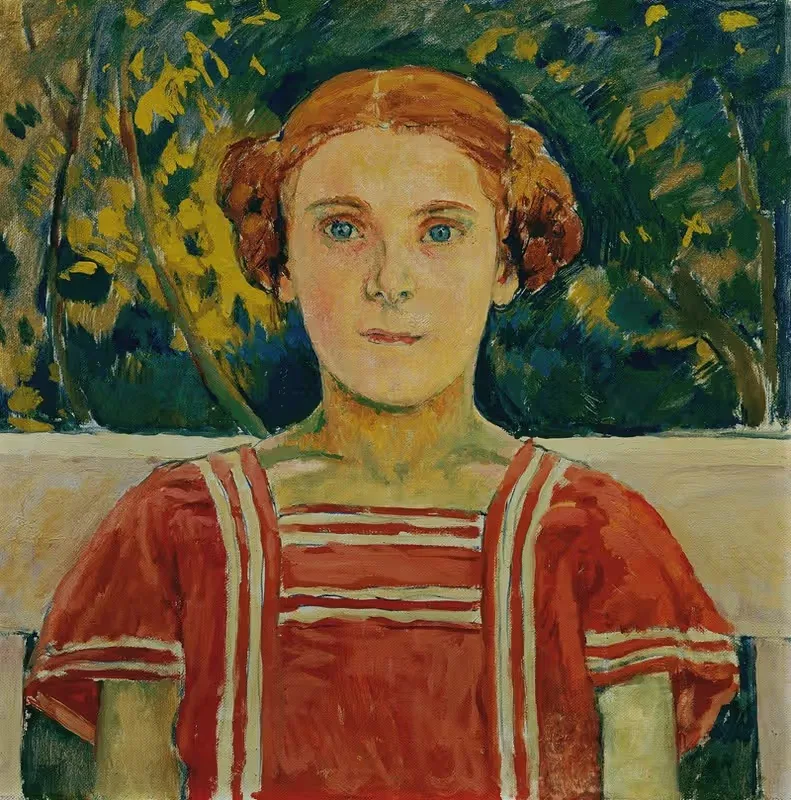 Elisabeth Steindl, Nichte des Künstlers — Koloman Moser