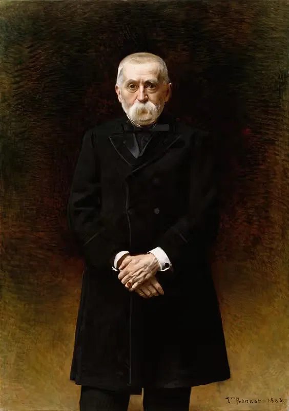 Portrait of William T. Walters — Léon Bonnat