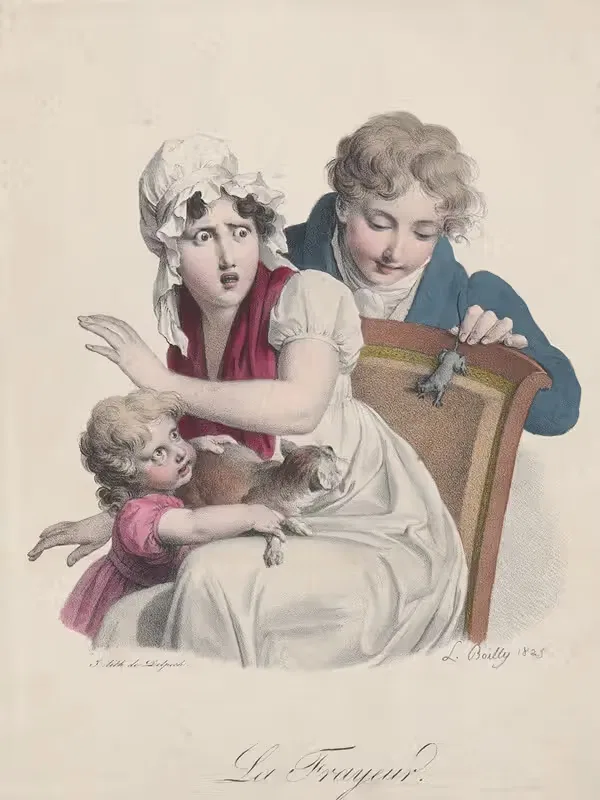 Страх by Луи-Леопольд Бойи, 1825 — digital art print download
