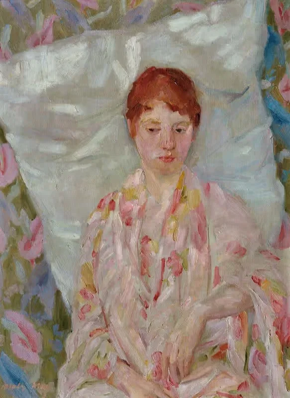 Genesende Frau (Paula May) — Matthias May