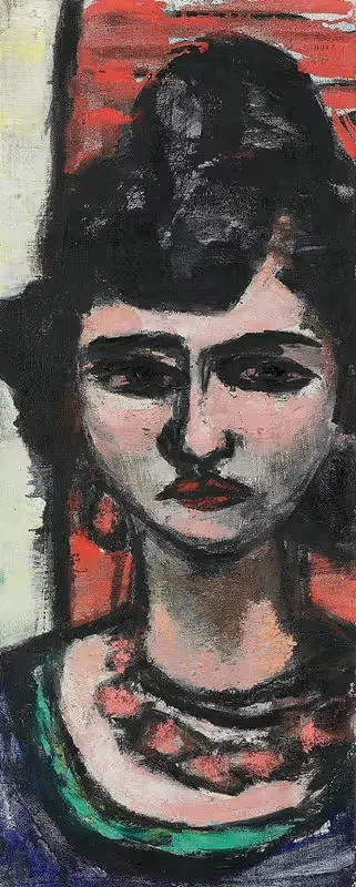 Итальянка by Макс Бекманн, 1946 — digital art print download