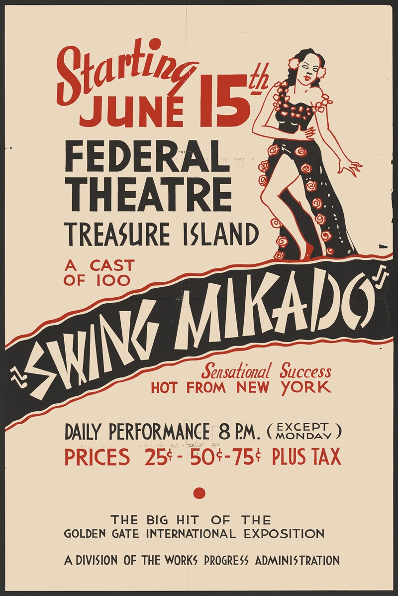 Swing Mikado by Аноним, 1934-1943 — digital art print download