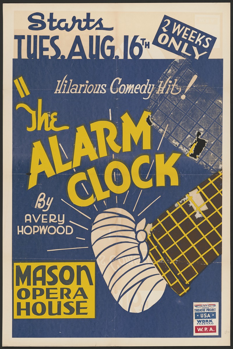 The Alarm Clock by Аноним, 1934-1943 — digital art print download